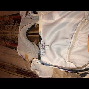 Fashionnova floral white dress